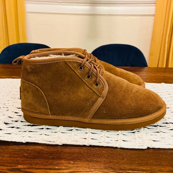 LUGZ - Mens Shearling Lined Suede Boots - Size 10 - Picture 8 of 10
